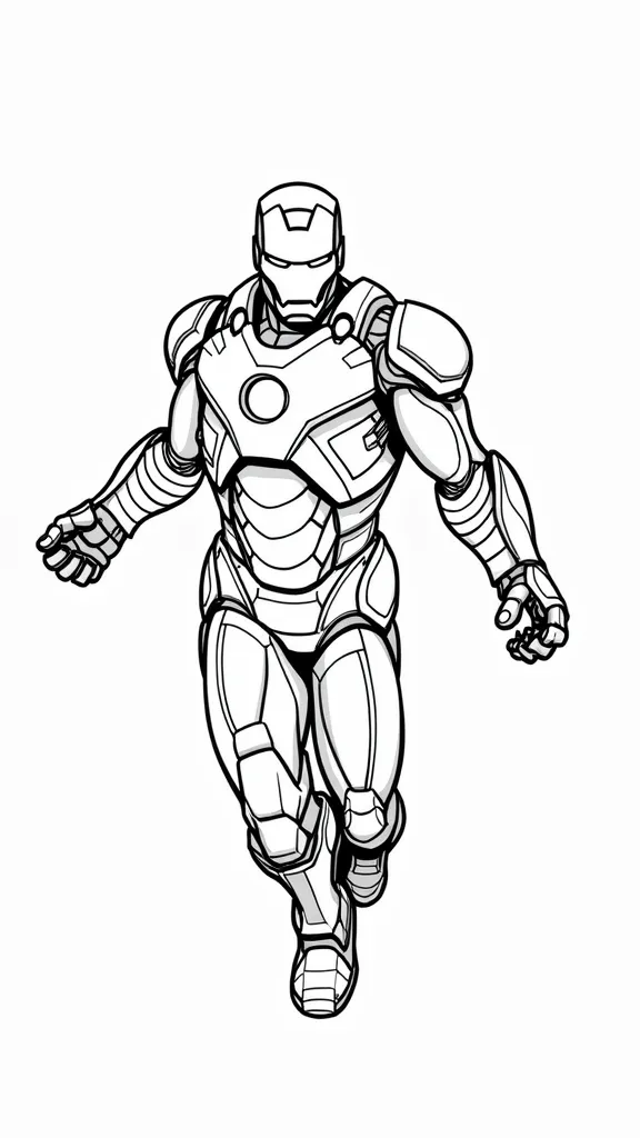 iron man coloring pages printable